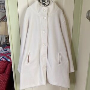 Elegant Cream Women's Coat